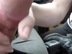 Horny xxx slaughter teen swallows after blowjob in car