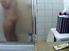 Asian teen Shower