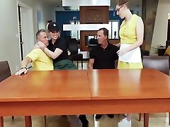 DaughterSwap - father and doater Babes Fuck Dad For Some Cash