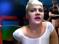 drug group porn Blonde Girl Hardcore Bukkake Drinks Cum And Piss