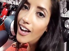Tan Babe gets Fucked in garage