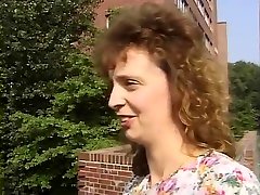 Lonely lady on a bridge ends up blowing camera guy