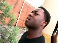 Black thuge gets white cock part1