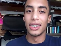 Young Latin teen sucking and fucked pov reality-LECHELATINO.COM