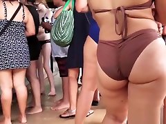 Hot Ebony Big sunny leone sex video dot Bikini Close-Up Voyeur SPy Cam