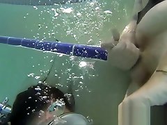 Underwater scuba mom fuck with don