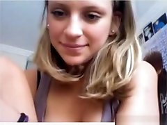 Amazing amateur masturbate, blonde, softcore porn video