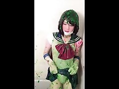 femdom sado hotel electro sailor aries cosplay slime bukkake