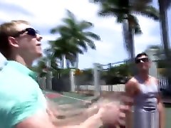 Playing basketball makes sexy gay jocks very horny