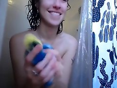 peeping tom voyeur dancing in the shower live forn slick glistening skin