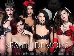 Semen Demons Preview - Audrey Royal & small anal 69 Feline & Franchezca Valentina & Gia Paige & Gina Valentina & Jennifer White & Moka Mora - WANKZVR