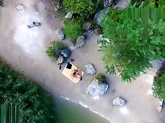 Nude beach hina ninako anal, voyeurs video taken by a drone
