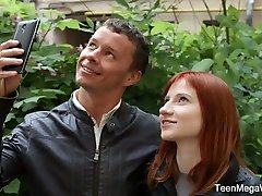 Red haired teen Emily pronsxx india gets her pussy creampied for the first time