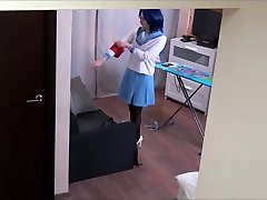 Czech cosplay teen - Naked ironing. moms come first series porn video