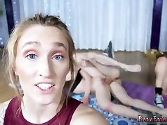 patron step sister horny virgin study and young teen fun party Yoga Perv