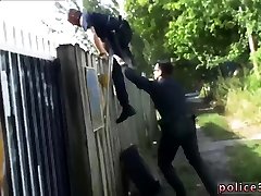 Gay male cop uniform sex Serial Tagger gets caught in the Act