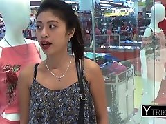Yassi is seduced at local mall and taken to tourists room to bang