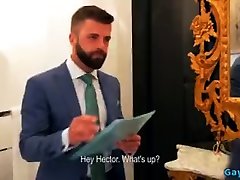 Latin gay fetish with facial