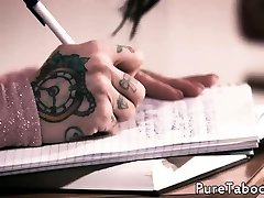 Goth teen assfucked and covered with cum Goth teen assfucked and covered with cum