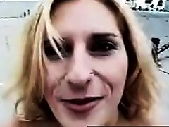 Hot Whore blows and takes huge load