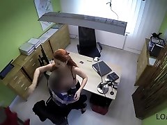 LOAN4K. Agent screws busty redhead because she really needs money