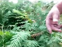 naked walk across fields before shooting my load near a road