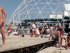 Beach Nudes - going crazy and naked at the beach shamale and girls sex male