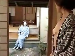 Two hot chinese lesbian milf together in sauna