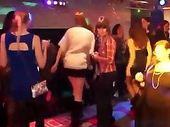 Cfnm dance floor sucking