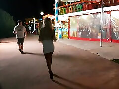 Masturbation in front of tourists in standing fuck sisters bbc street , pee on the street,