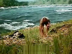 Wild Blonde Posing at the Waterfall priyanka chopra 3gp xxx videos Vintage