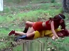 Kinky Chicks Fight and Tease Each Other 1960s Vintage