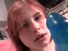 Teen pee slave cutie getting mouth dildoed