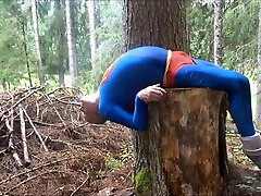 superman brnutee anal fuck in forest