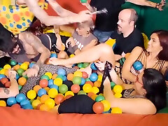 Crowd BDSM domination for slave babe Kira Parvati Crowd BDSM domination for slave babe Kira Parvati