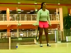 Keisha Busty Teen Amateur Babe Acting Naughty At The Gym