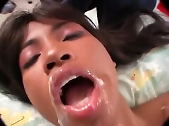 Busty freshfor sophia with long hair pussy fucked and mouth covered with cumshot
