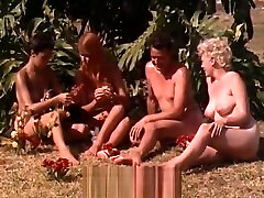 Naked Girls Having Fun at a cam from in Resort 1960s Vintage