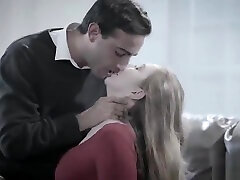 Shy maxima the seeks out stranger to choke her during sex