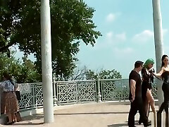 Pierced alt german dinah banged in public bar