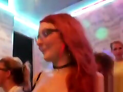 Kinky girls get totally foolish and naked at prank invartion party