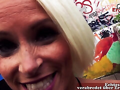 German skinny blonde milf hotmom fuck dog agent pick up and fuck outdoor