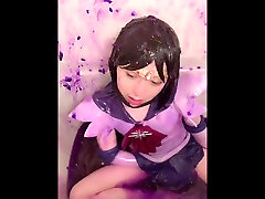 manuel ferara milf sailor saturn cosplay violet slime in bath23