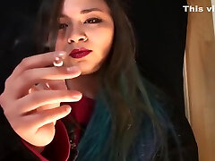 Smoking four teens show stick am Girl Ashes on You - MissDeeNicotine