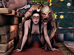 3D Creatures Fuck Captive Girls!