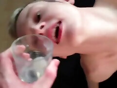 dudes shoot their videos memek jeber in shot glass