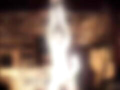 Teen slave screams and cums for her BDSM master