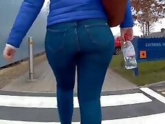 Candid ass in tight jeans & what about dadi compilation
