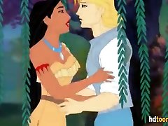 Pocahontas american babe finally tastes the white dick - XXX Toon Porn