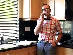 The nude jav ketly Emma Starr fucks a nerd on the house